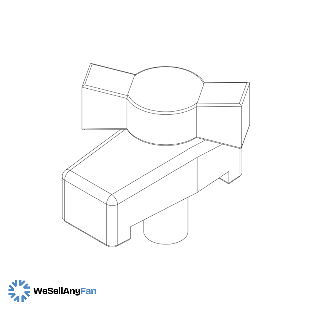 Nylon Bridge Panel Stop - DN42