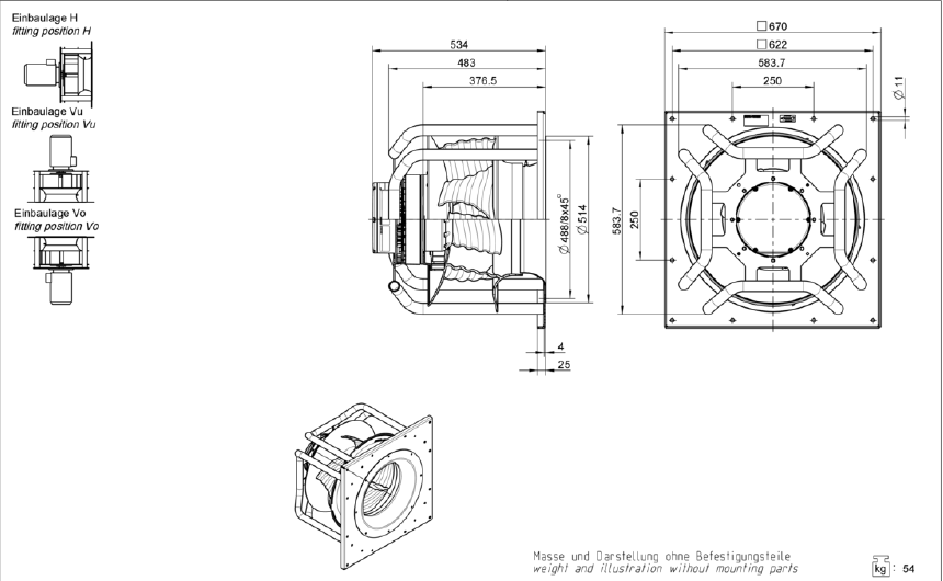 Ziehl-Abegg GR50I-ZID.GL.CR (116905/A01)